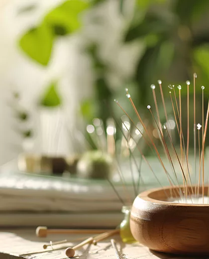 Schmerztherapie mit Akupunktur