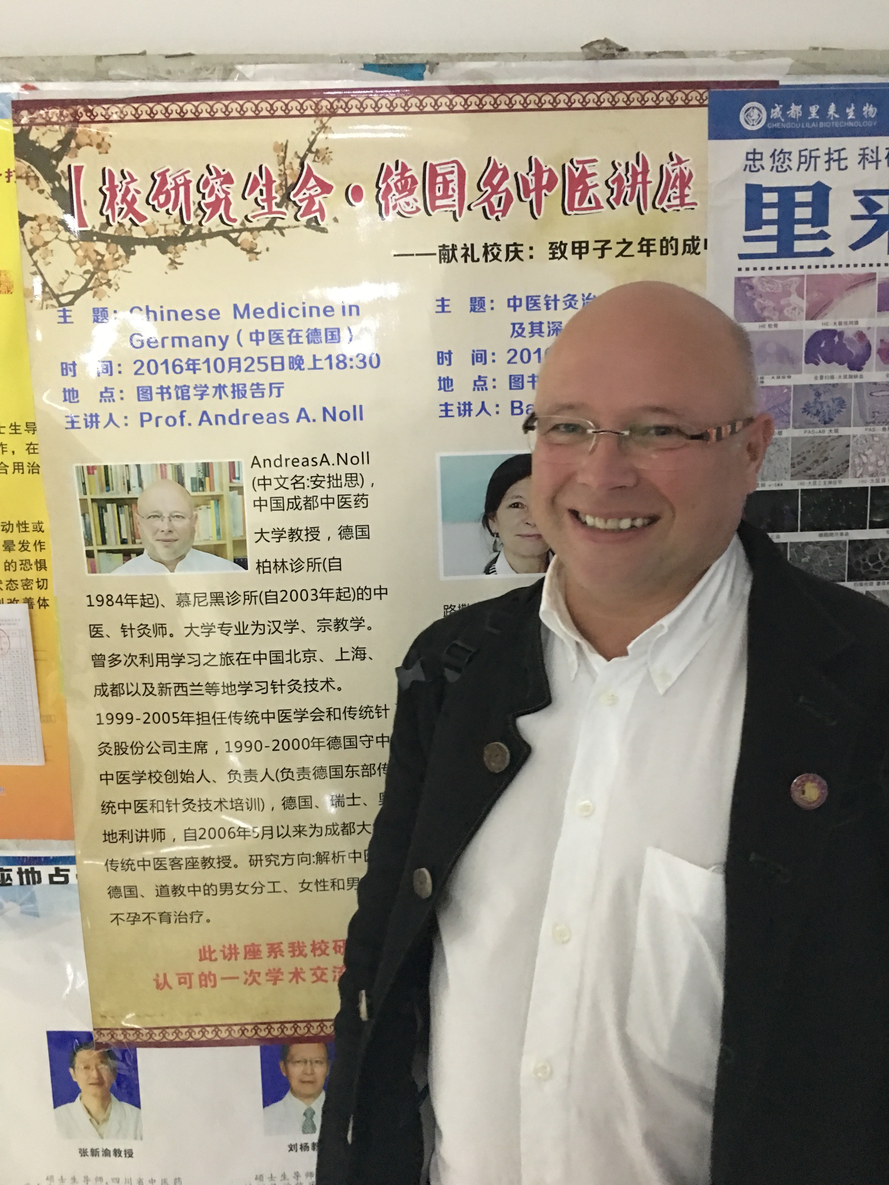 Dozent in Chengdu